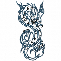 Dragoes Embroidery Design 1 Dragoes Embroidery Design 1
